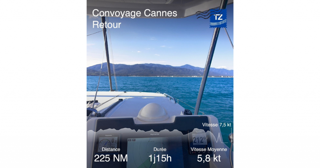 convoyage pour le salon nautique de Cannes